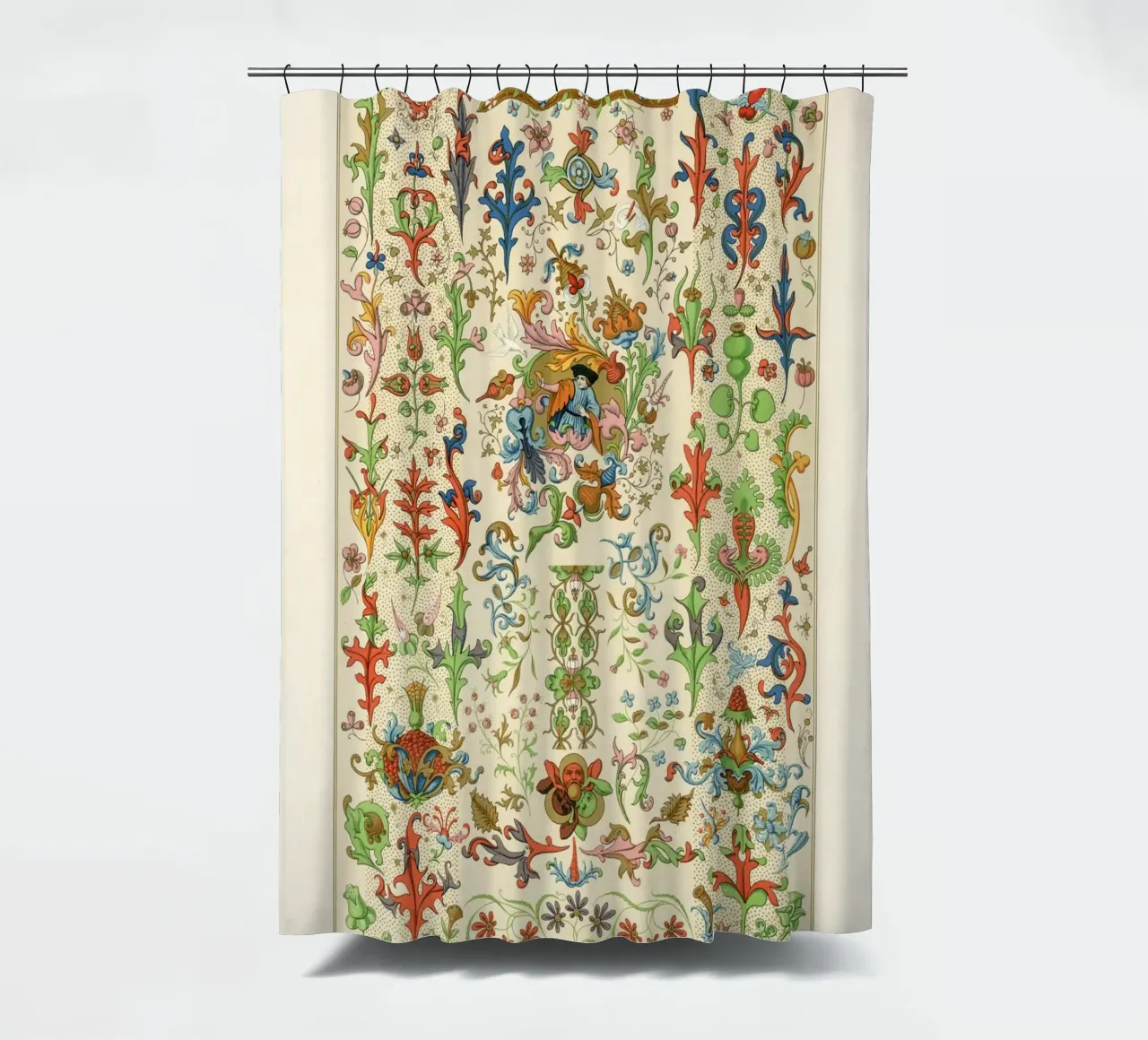 Medieval pattern Duschvorhang von vintageshop