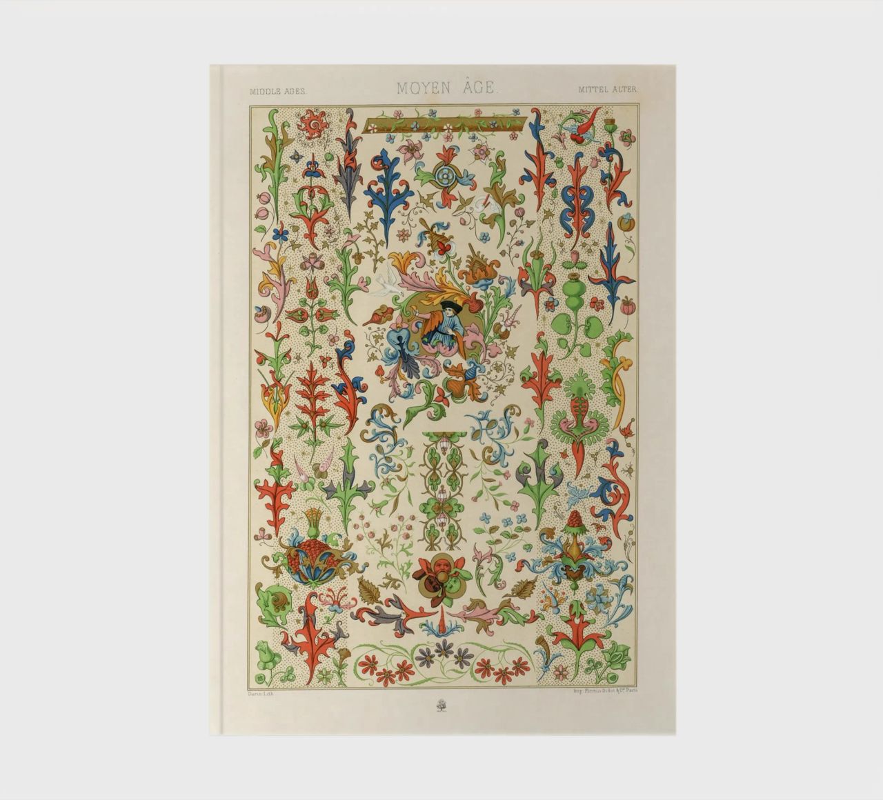 Medieval pattern notebook by vintageshop