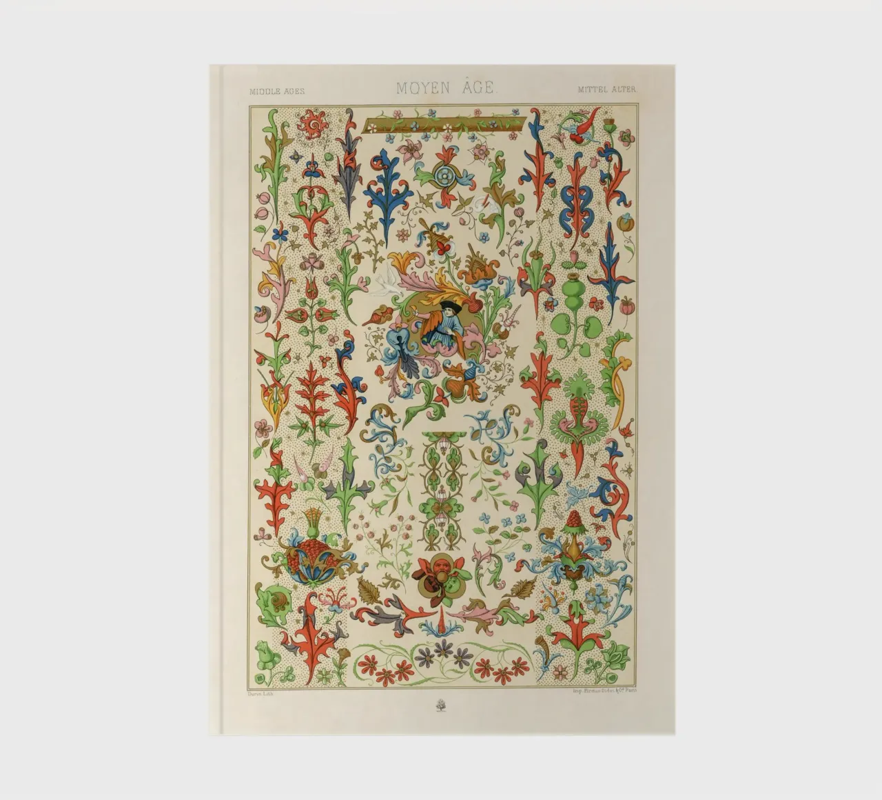 Medieval pattern Notizbuch von vintageshop