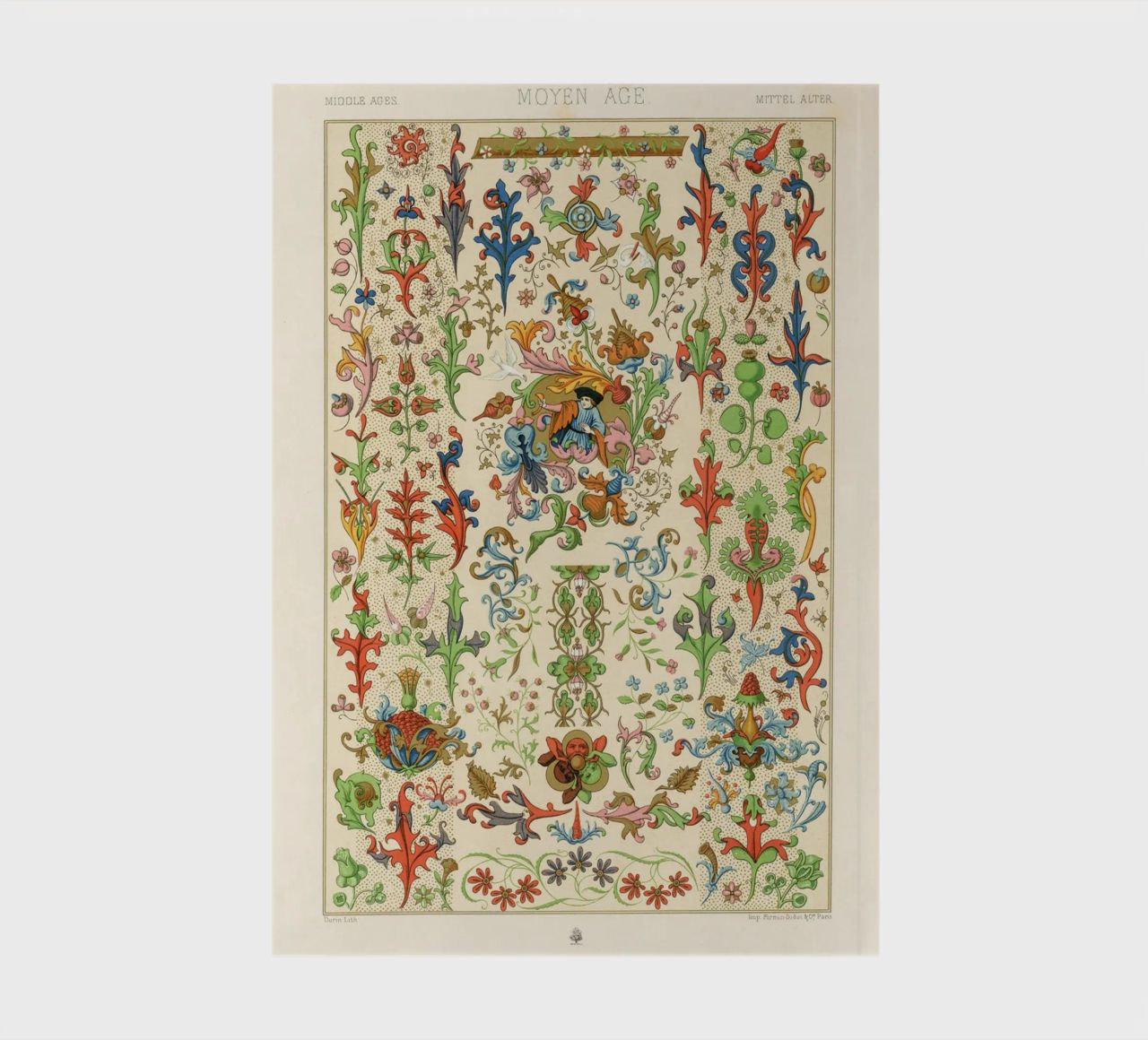 Medieval pattern notebook by vintageshop