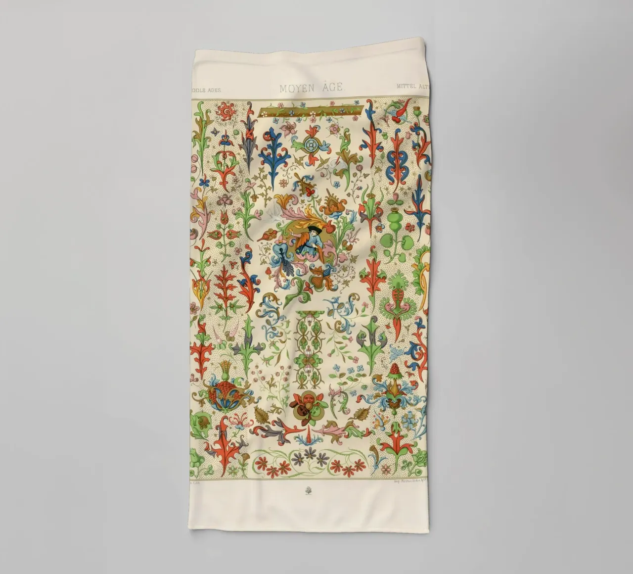 Medieval pattern asciugamano da bagno da vintageshop