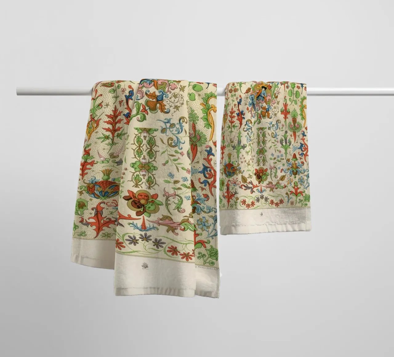 Medieval pattern asciugamano da bagno da vintageshop