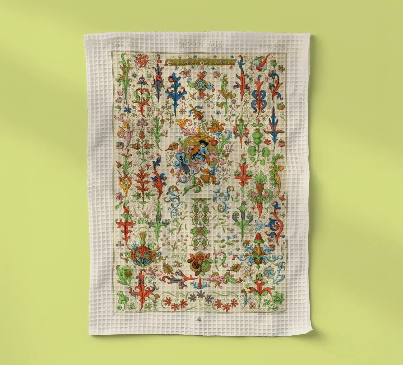 Medieval pattern canovaccio da cucina da vintageshop