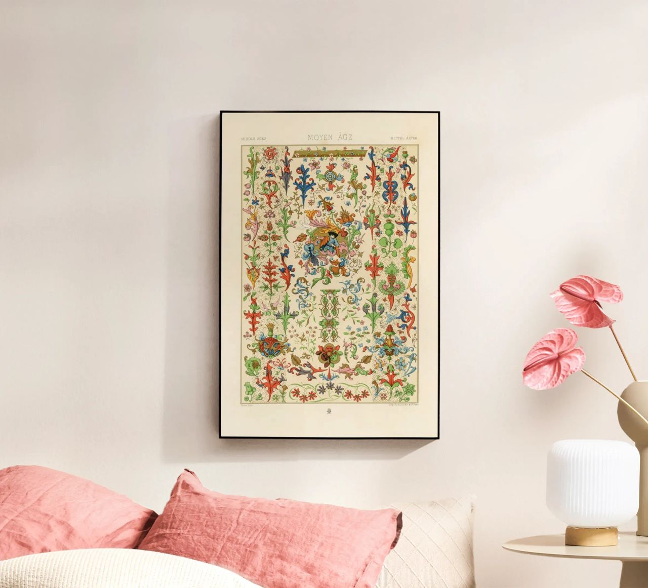 Medieval pattern plexiglass da vintageshop