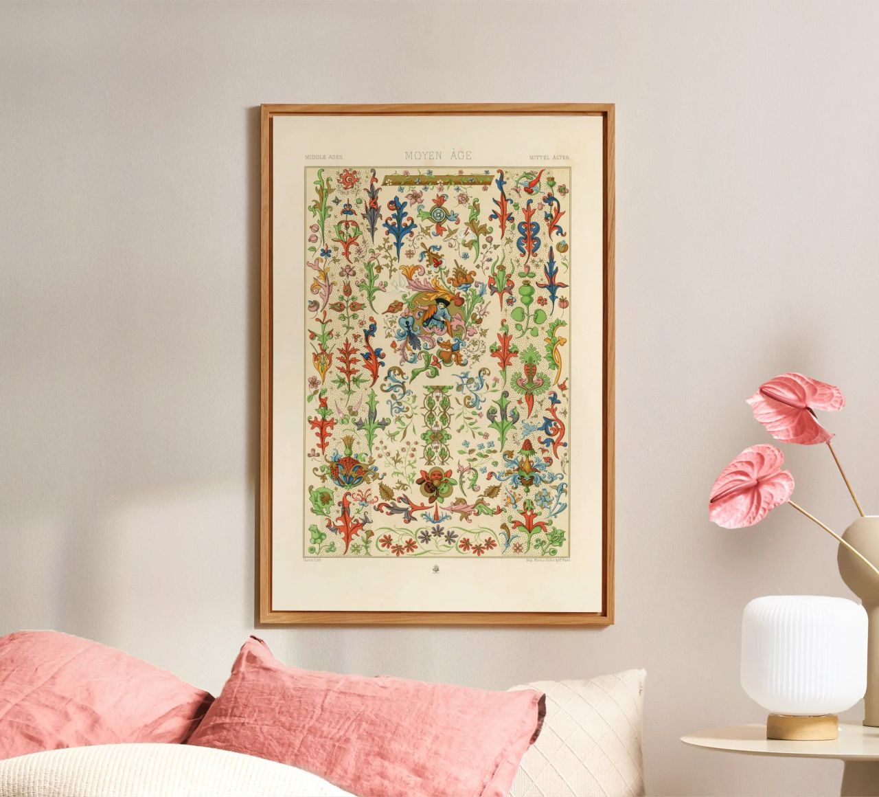 Medieval pattern alluminio dibond da vintageshop