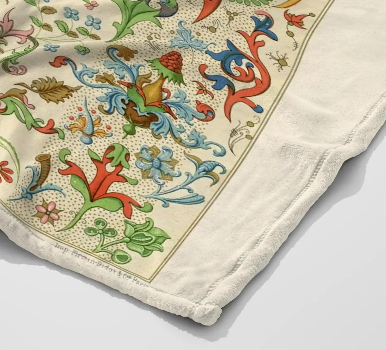 Medieval pattern Fleecedecke von vintageshop