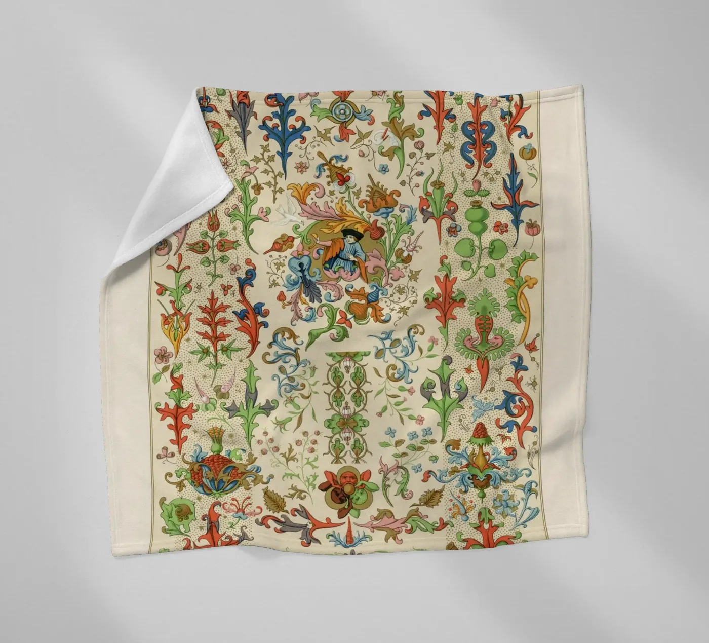 Medieval pattern coperta in pile da vintageshop