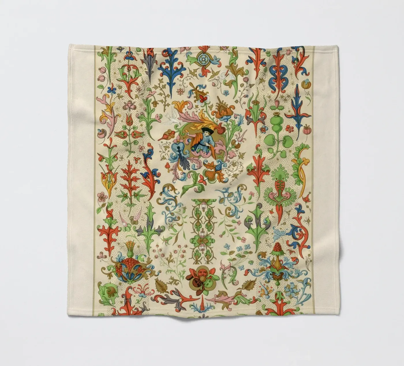 Medieval pattern coperta in pile da vintageshop