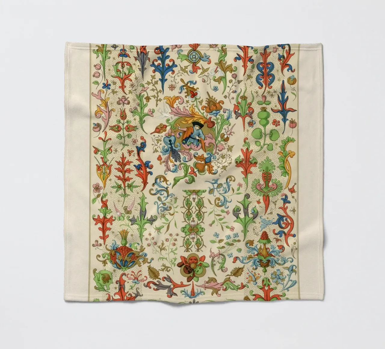 Medieval pattern Fleecedecke von vintageshop