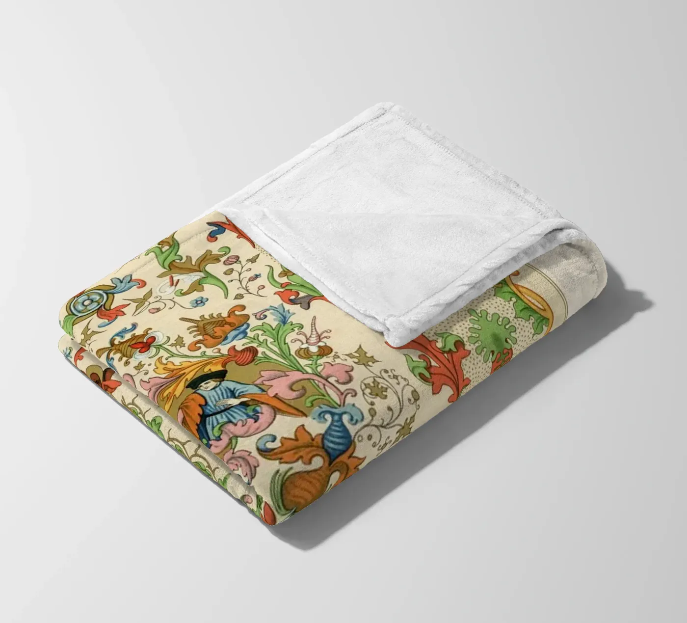 Medieval pattern coperta in pile da vintageshop