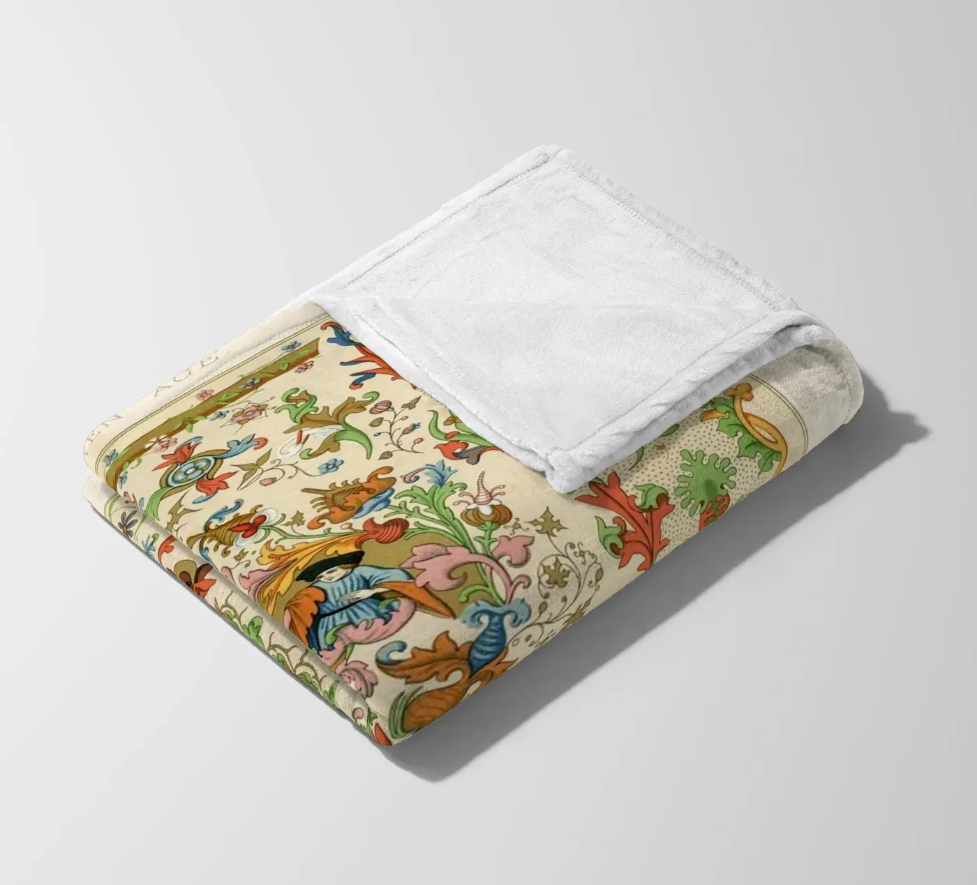 Medieval pattern coperta in pile da vintageshop