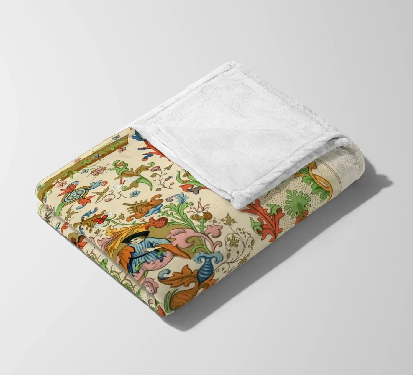 Medieval pattern coperta in pile da vintageshop