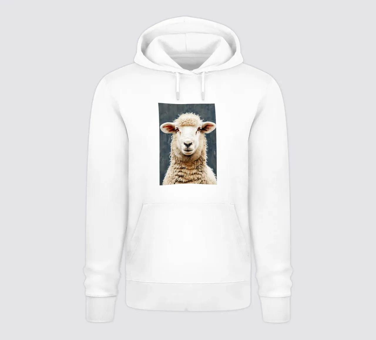Pecora felpa con cappuccio da Lionmixart