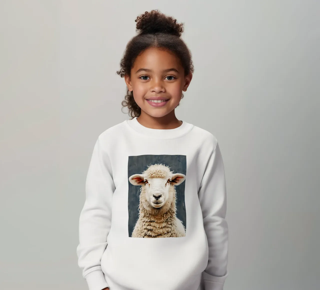 Pecora felpa bambino da Lionmixart