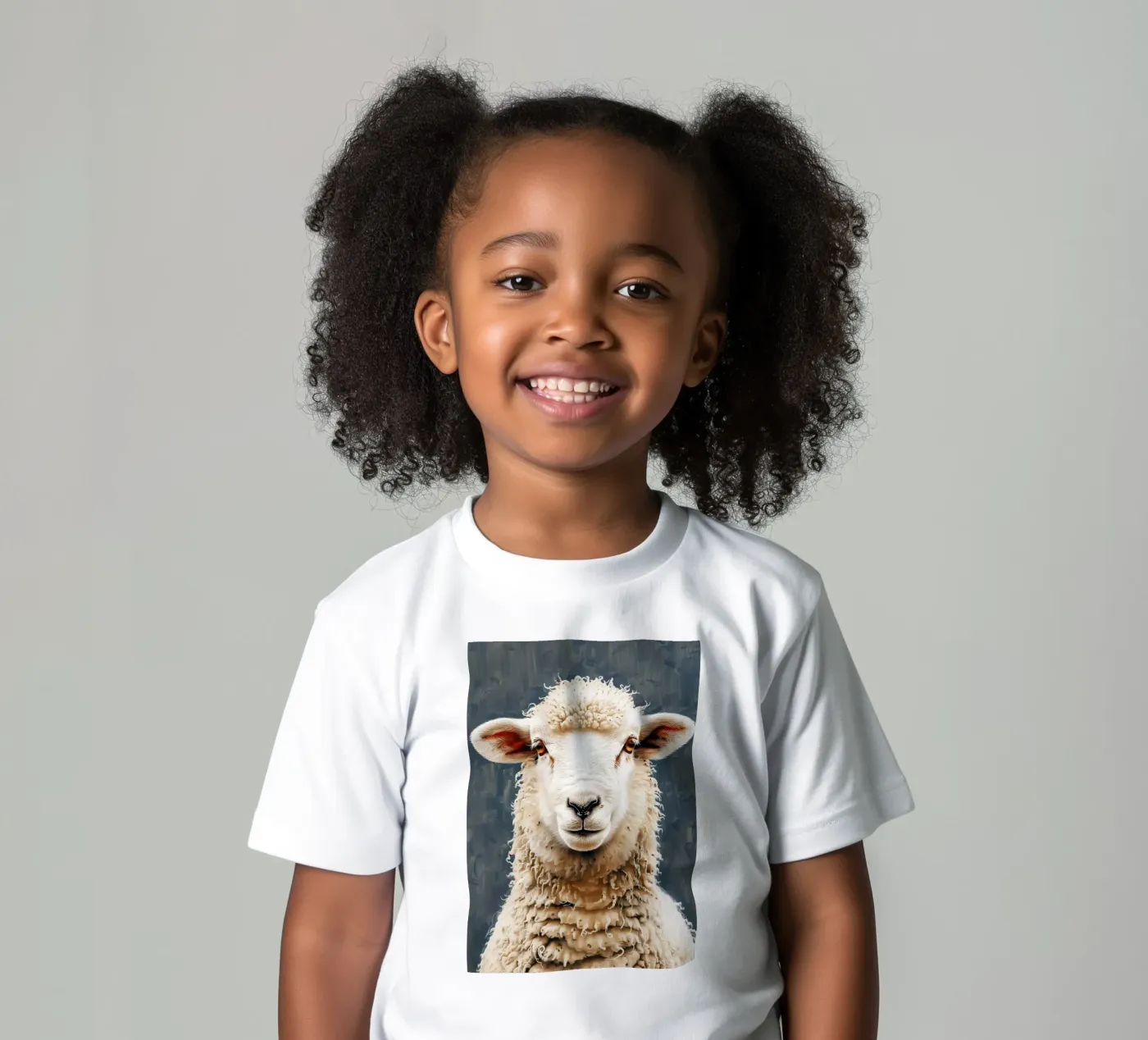 Pecora t-shirt bambini da Lionmixart