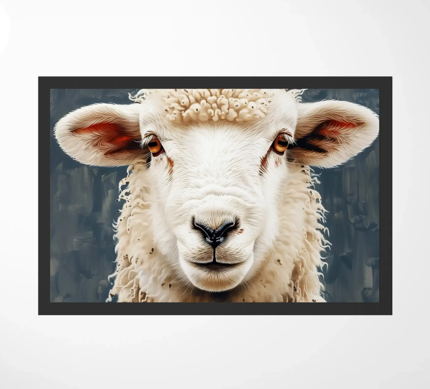 Sheep doormat by Lionmixart
