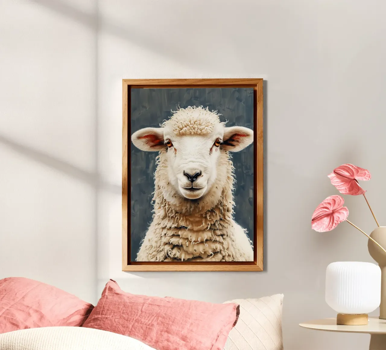 Sheep pannello forex da Lionmixart