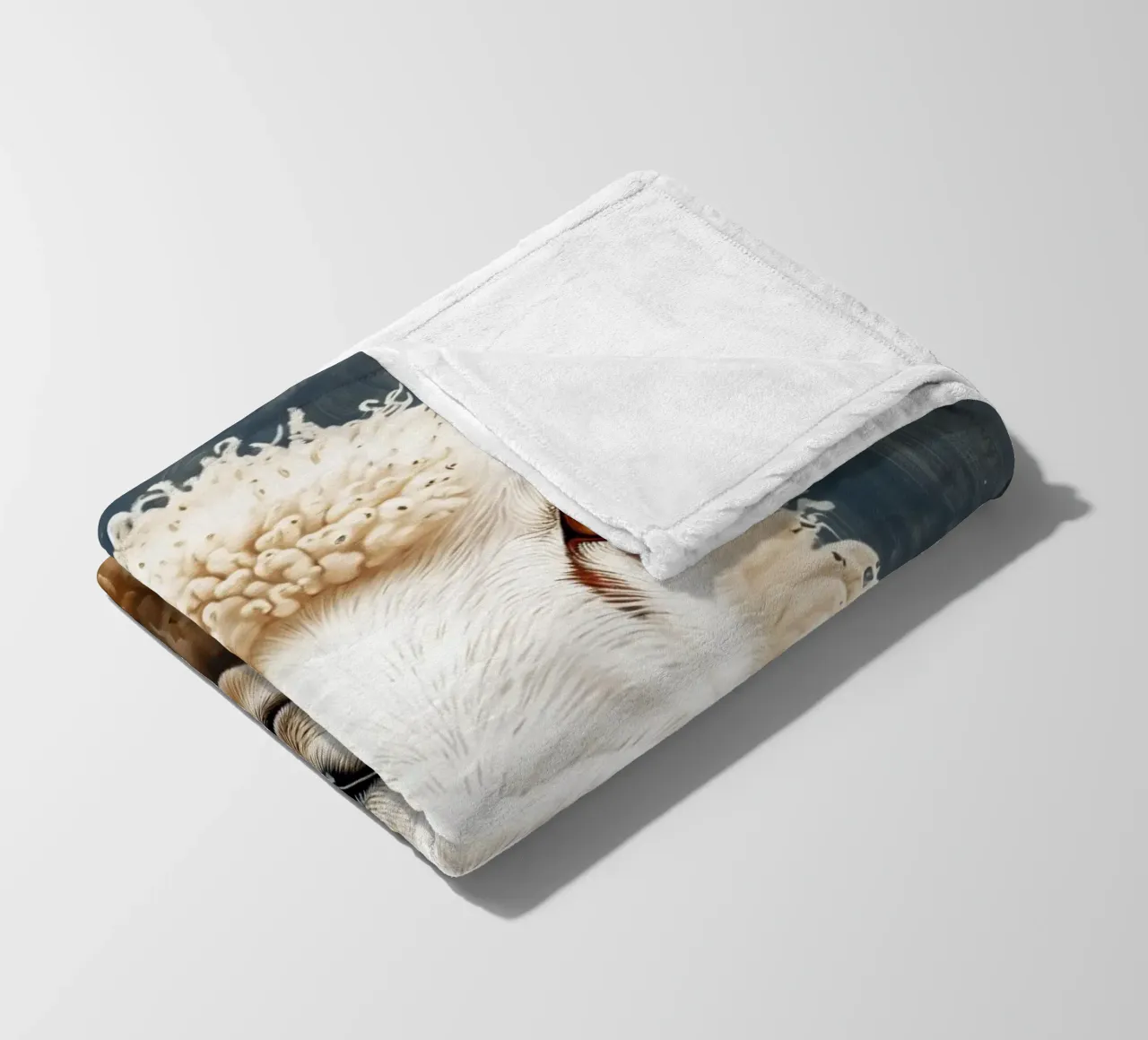 Schafe Fleecedecke von Lionmixart