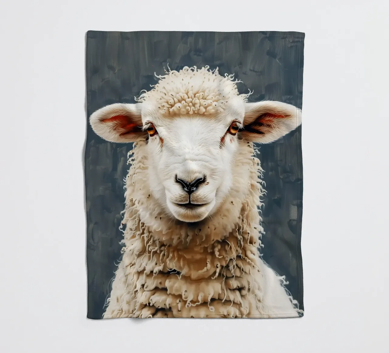 Pecora coperta in pile da Lionmixart