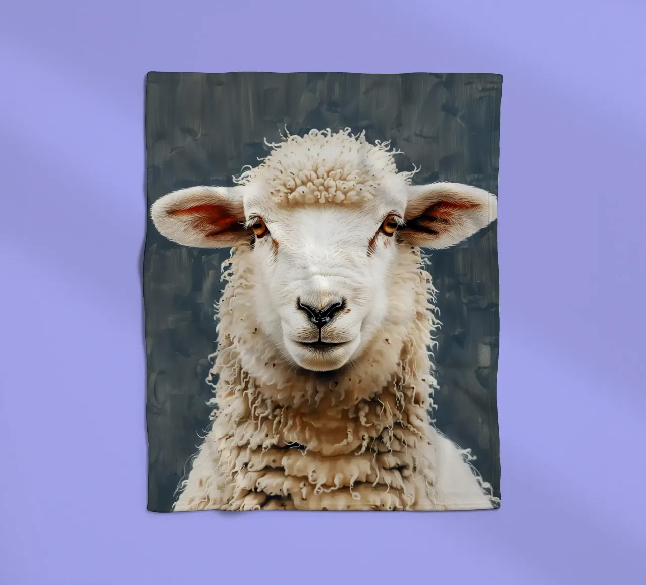 Schafe Fleecedecke von Lionmixart