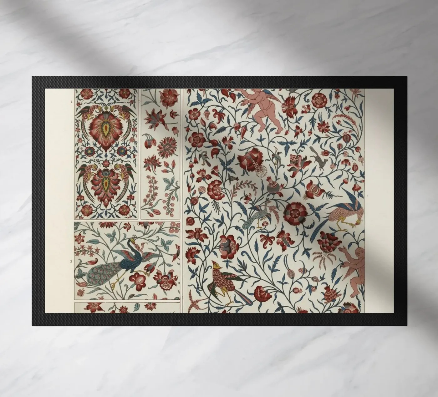 Persian pattern doormat by vintageshop