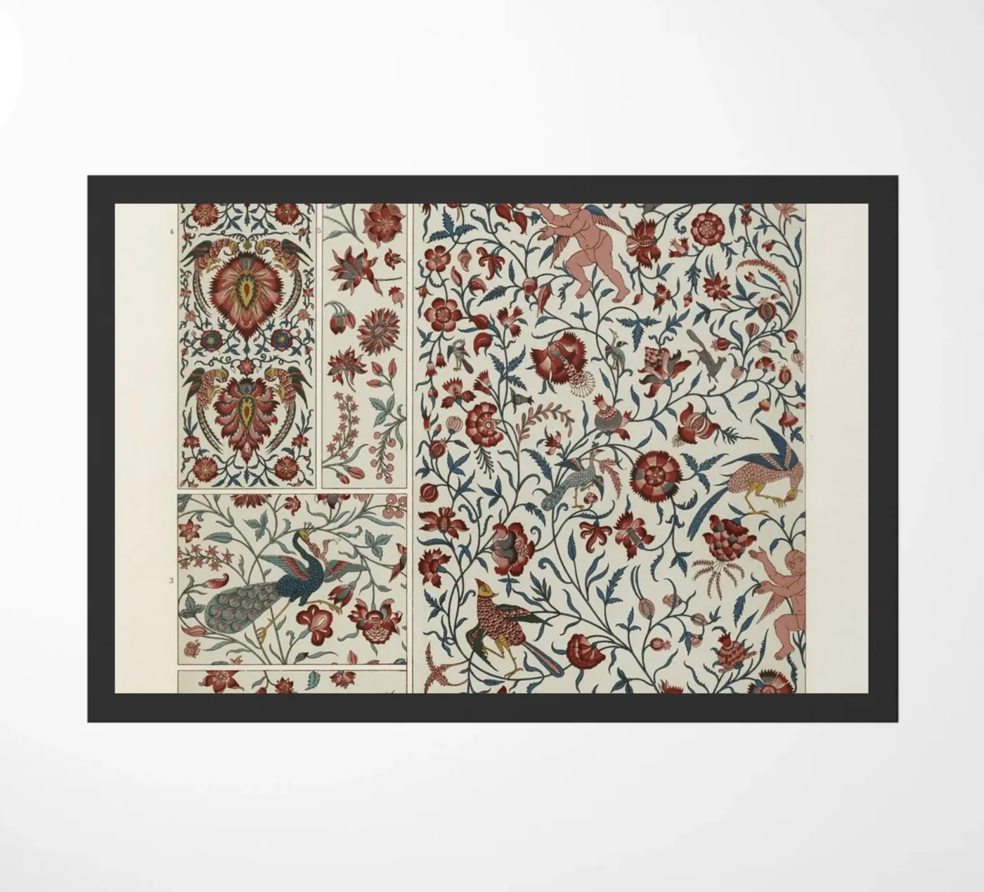 Persian pattern doormat by vintageshop