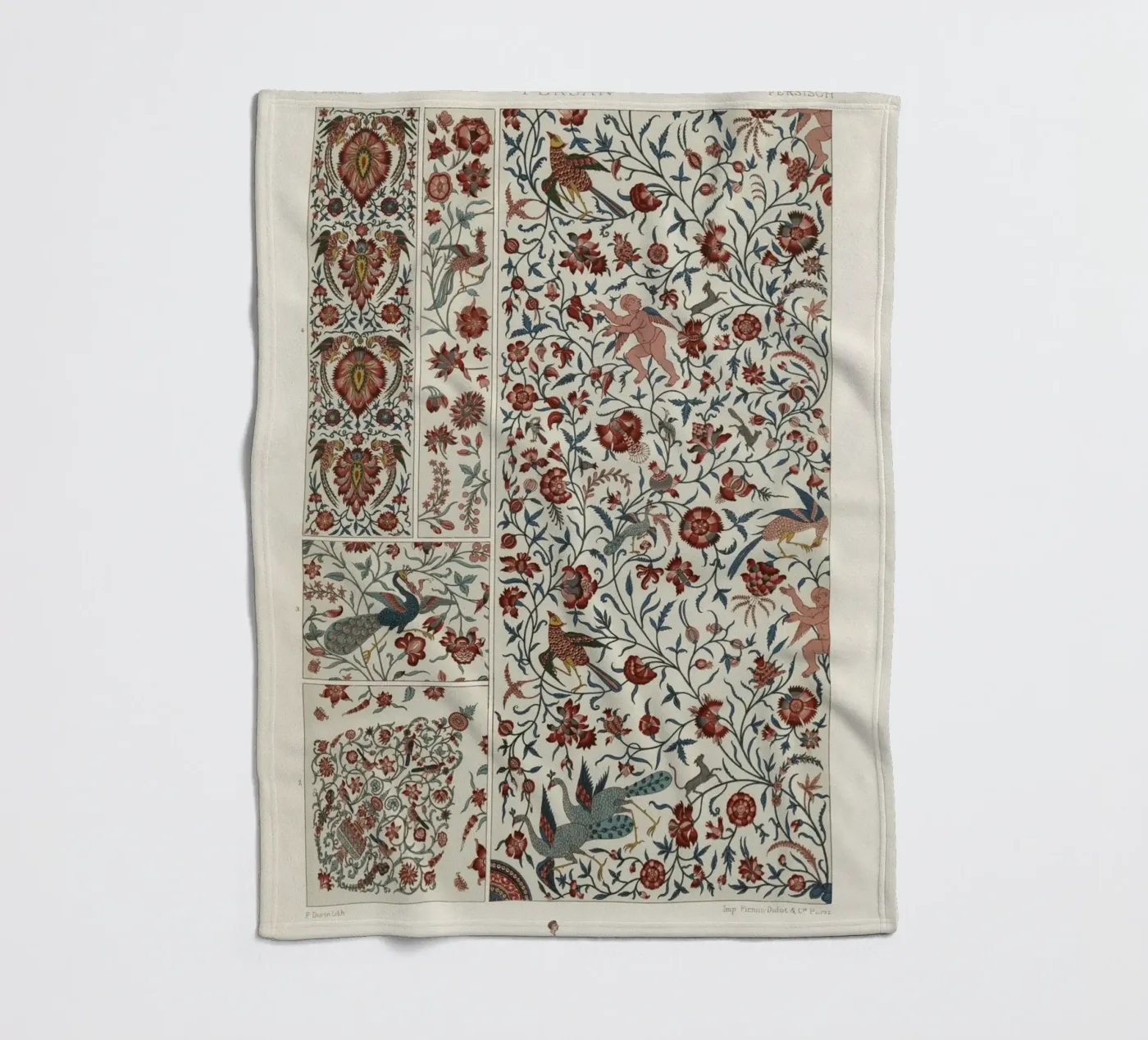 Persian pattern coperta in pile da vintageshop