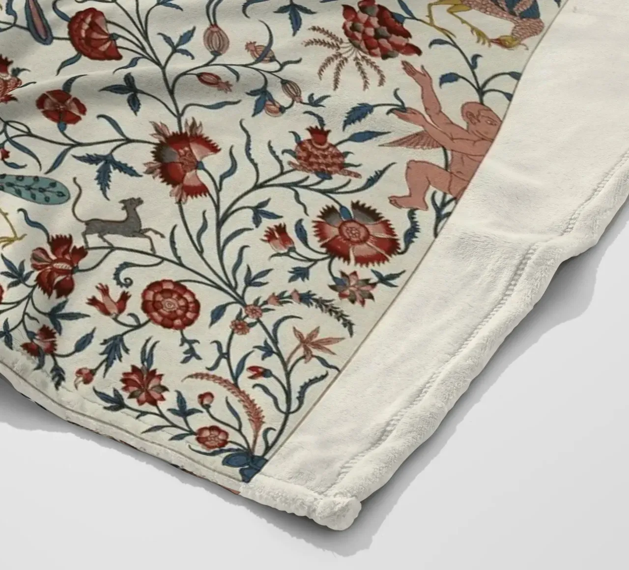 Persian pattern Fleecedecke von vintageshop