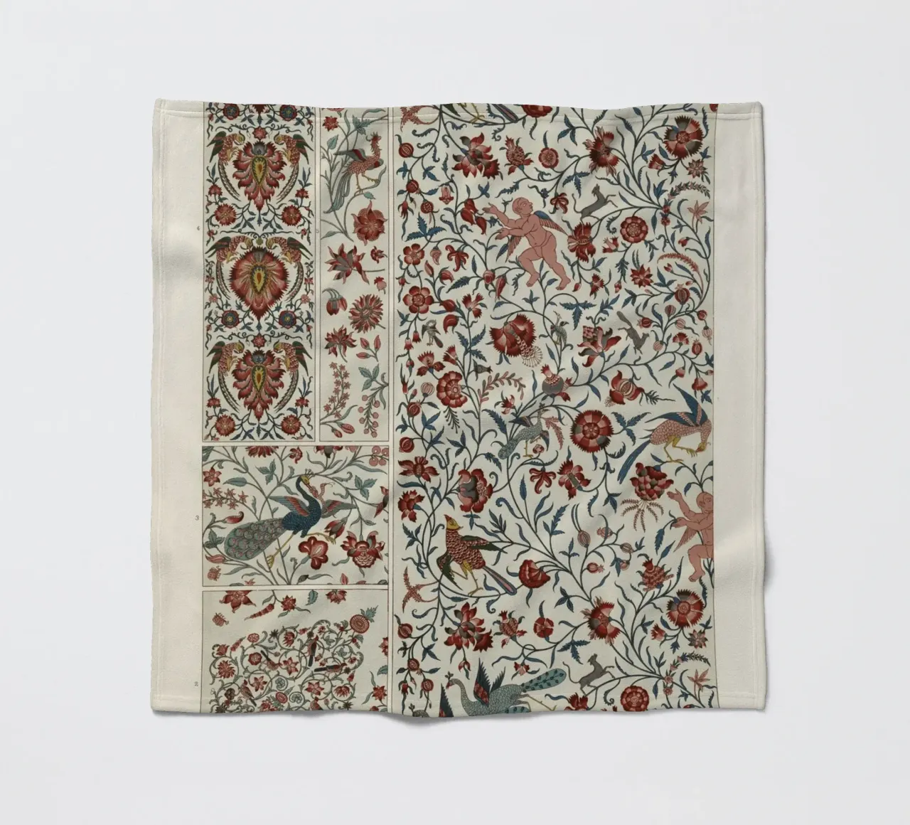 Persian pattern Fleecedecke von vintageshop