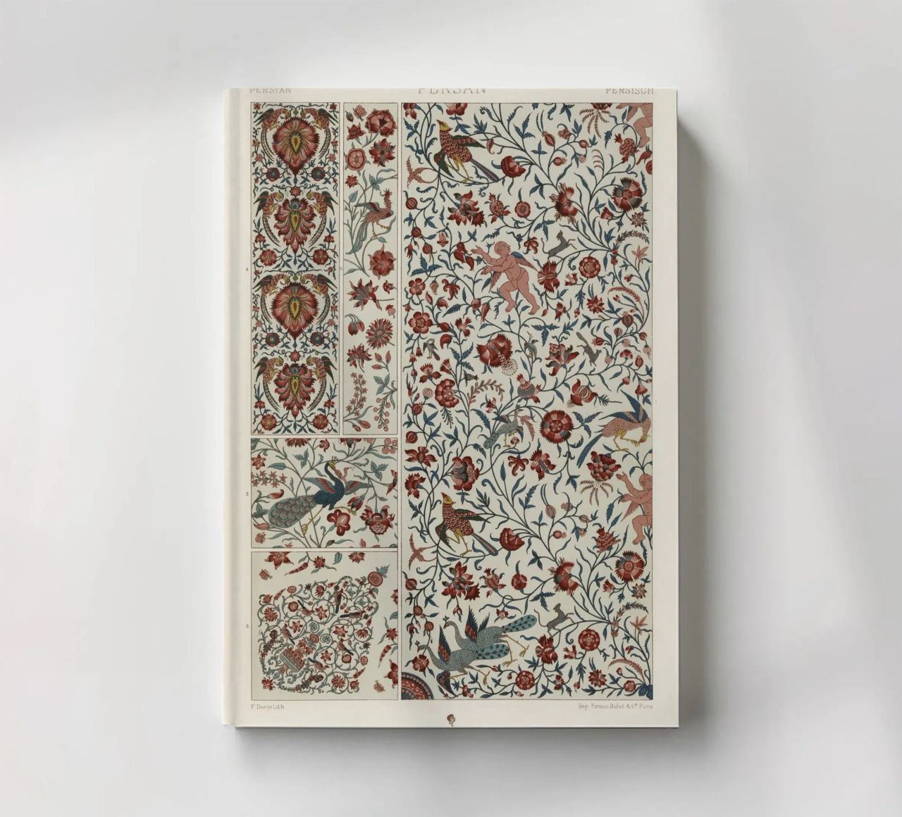Persian pattern carnet de notes de vintageshop