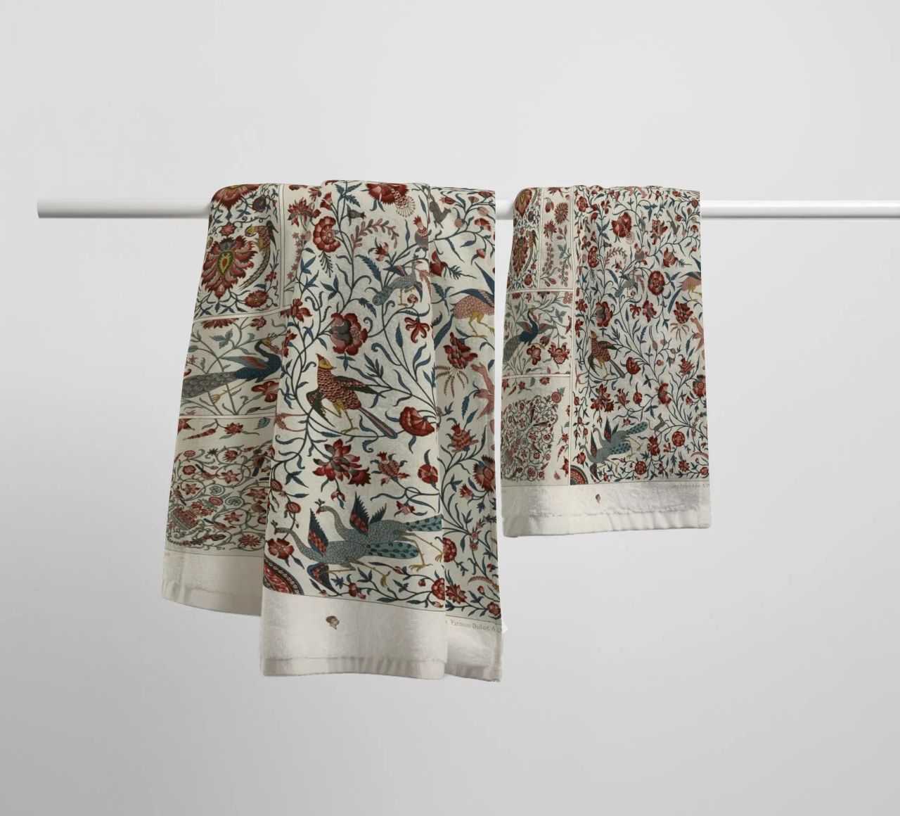 Persian pattern serviette de bain de vintageshop