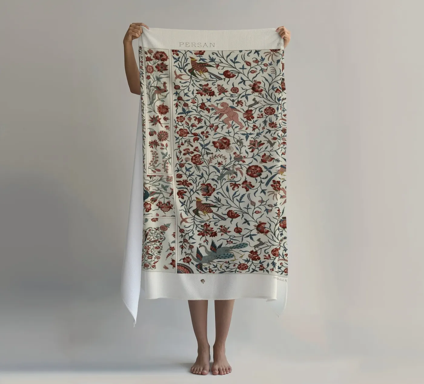 Persian pattern telo mare da vintageshop