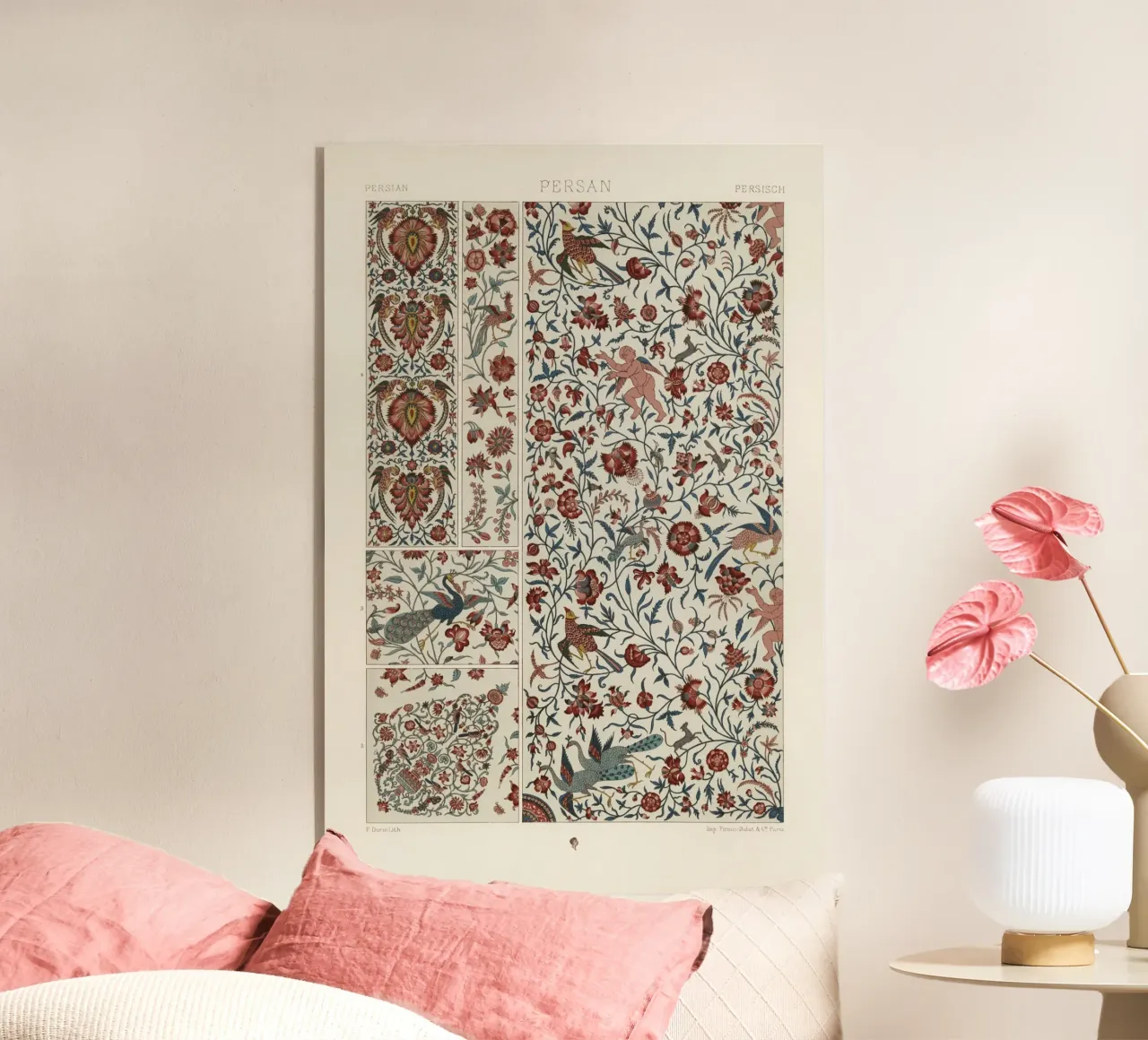 Persian pattern plexiglass da vintageshop