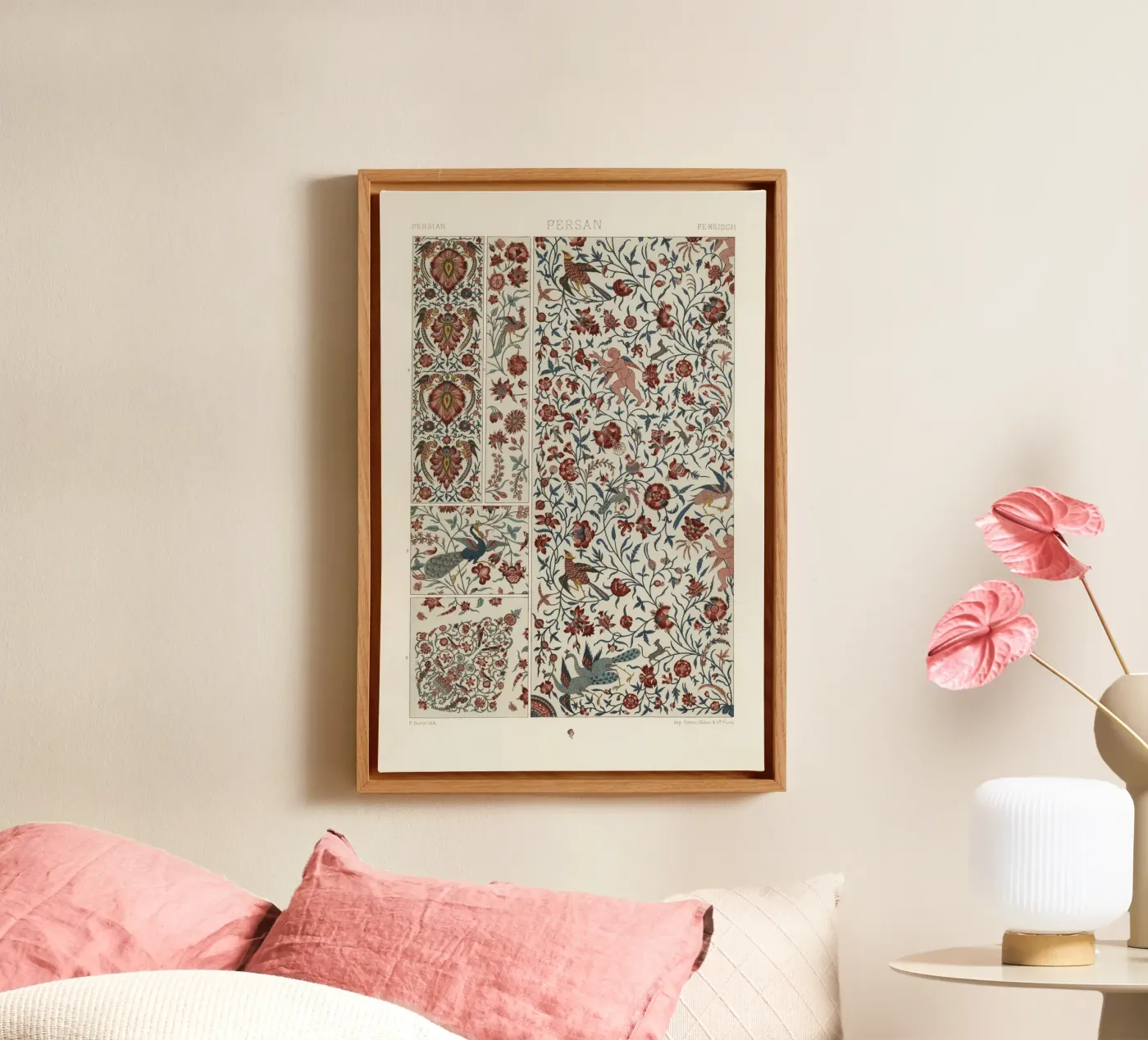 Persian pattern canvas van vintageshop