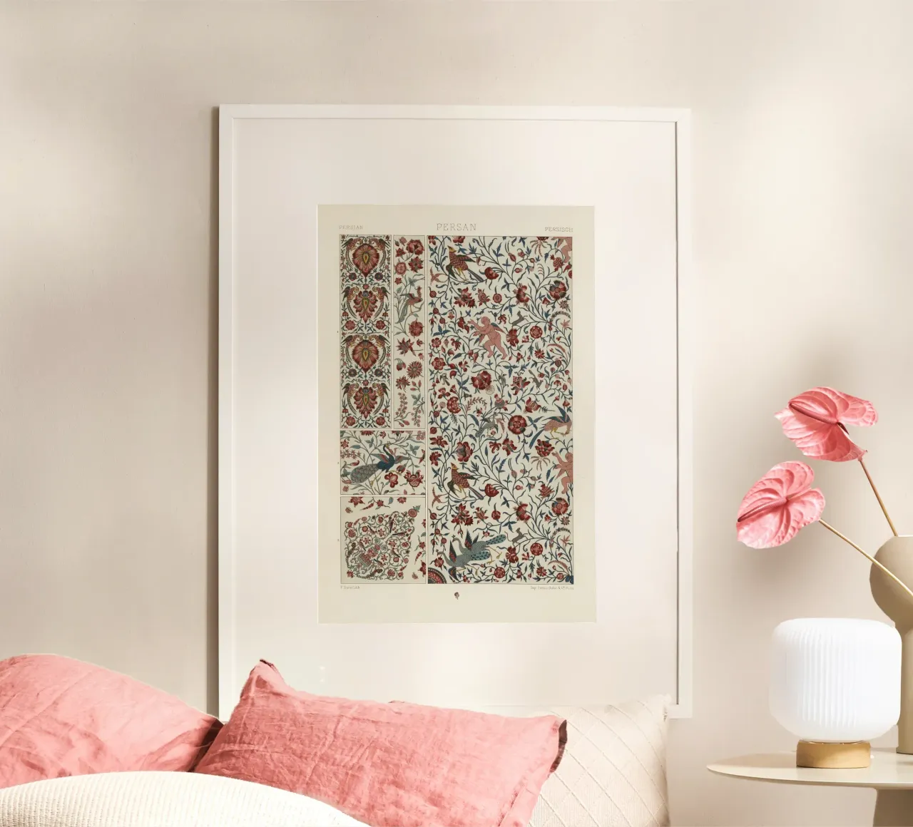 Persian pattern carta hahnemühle da vintageshop