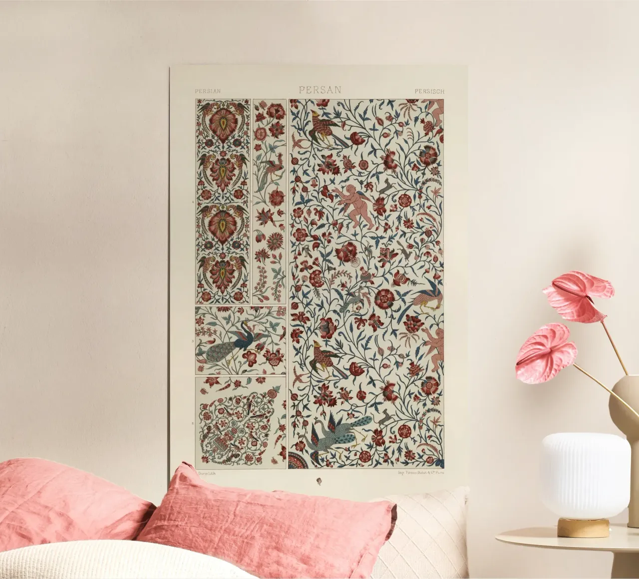 Persian pattern hahnemühle by vintageshop