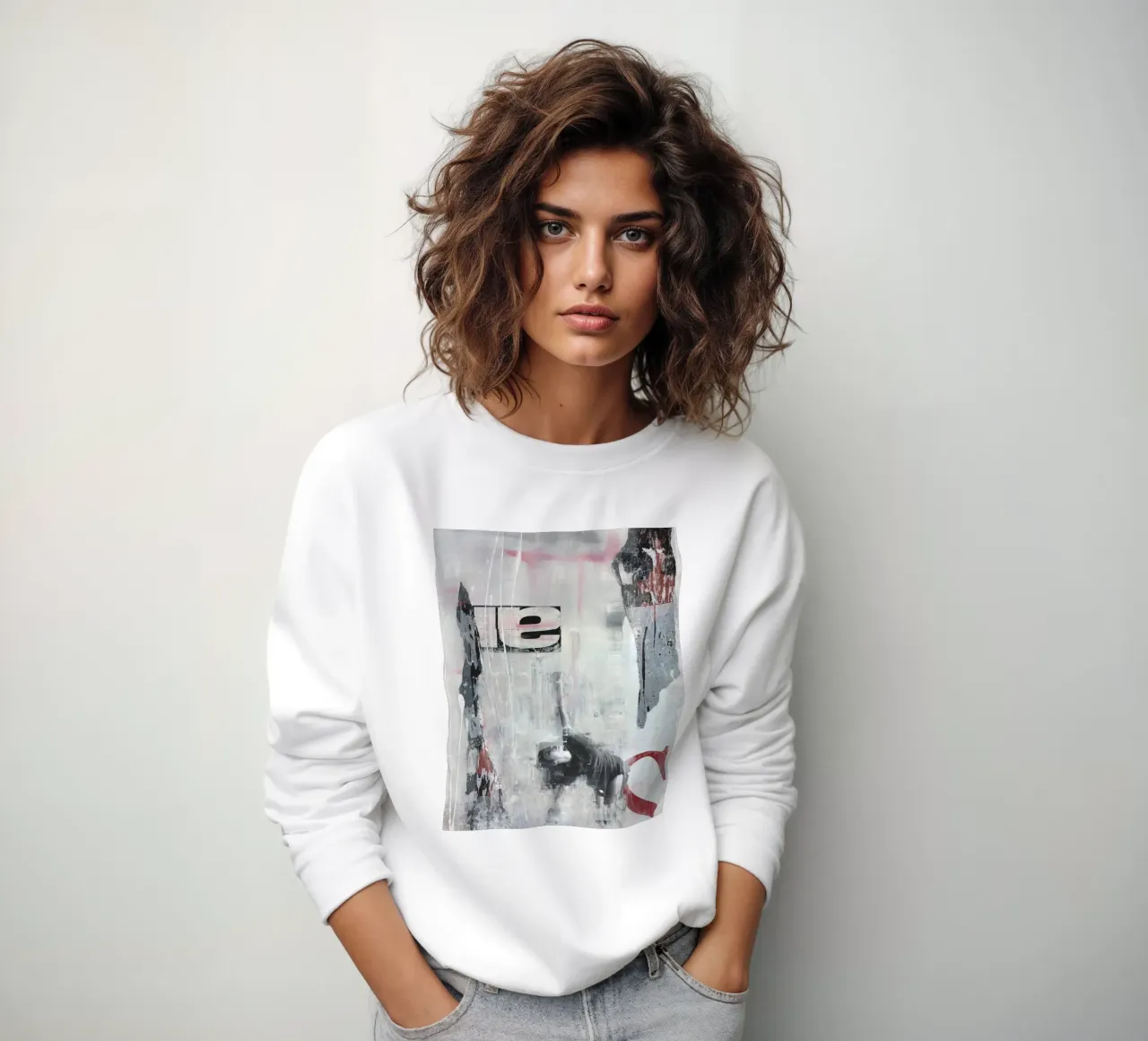 Expression punch in white felpa da PeHa - ART