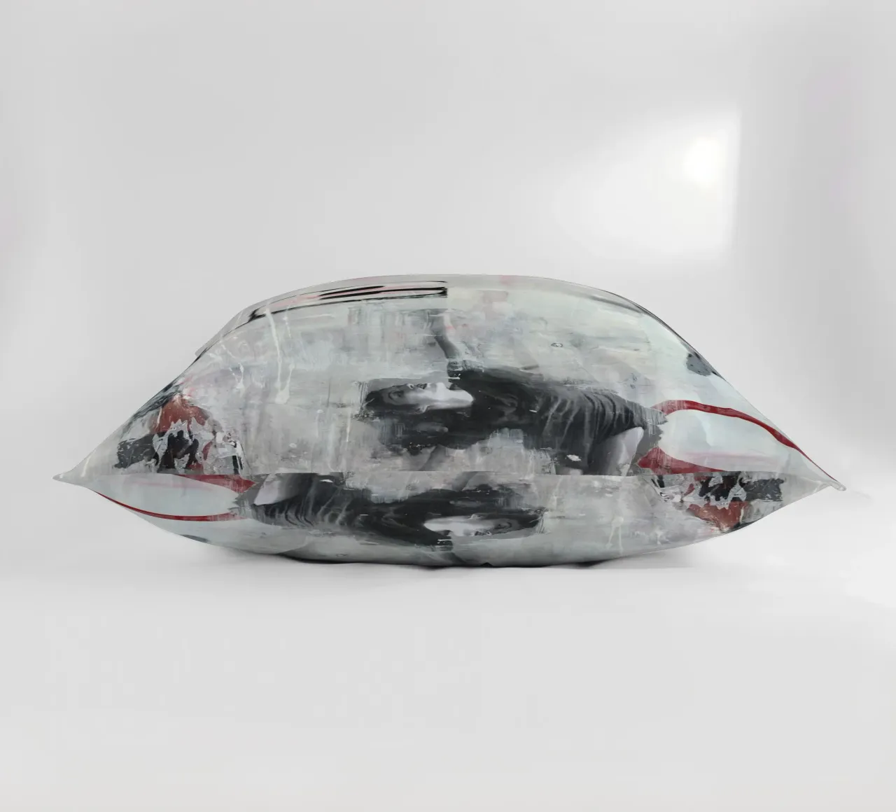 Expression punch in white cuscino da PeHa - ART