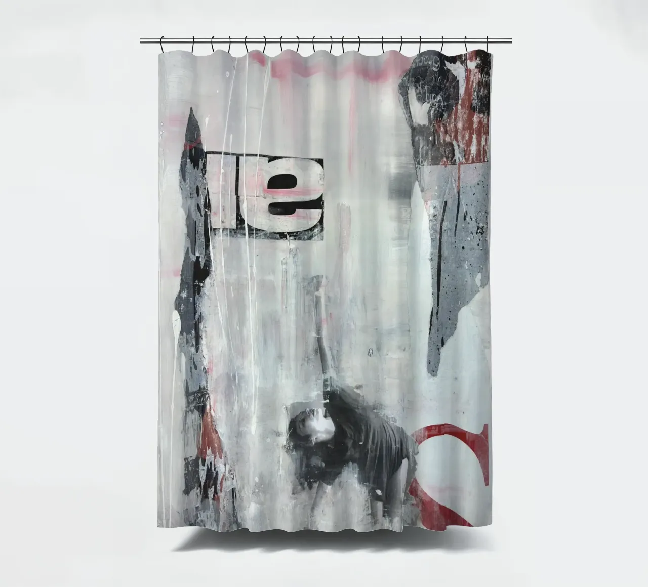 Expression punch in white tenda da doccia da PeHa - ART