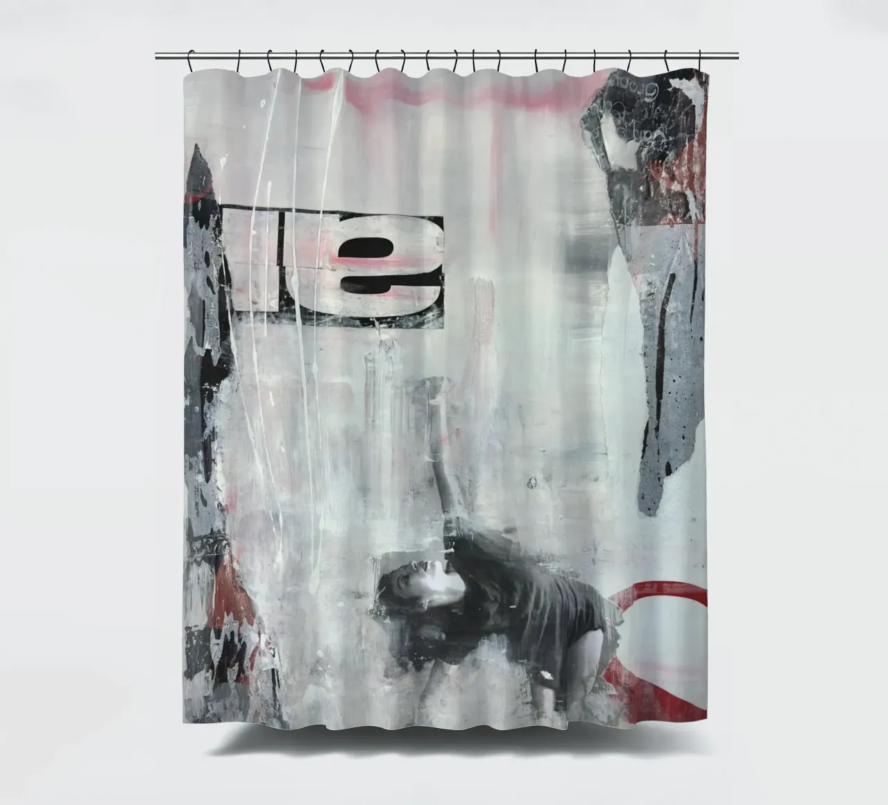 Expression punch in white tenda da doccia da PeHa - ART