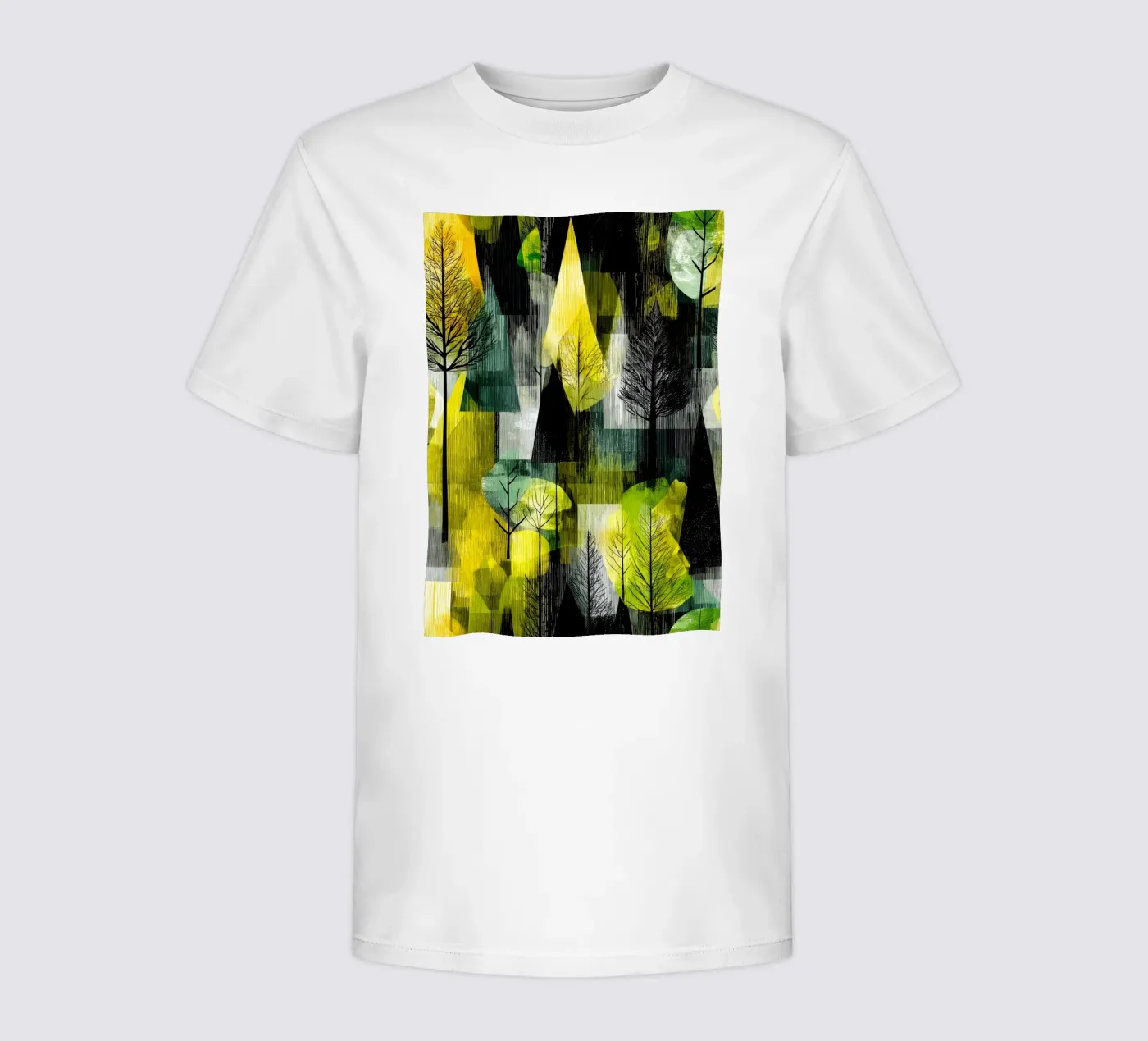 Foresta verde t-shirt bambini da Justyna Jaszke JBJart