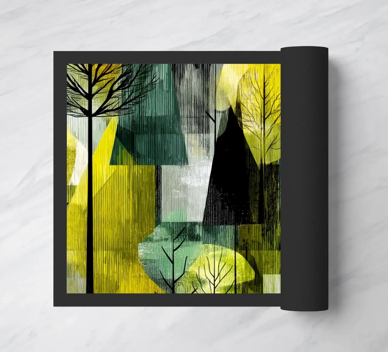 Foresta verde zerbino da Justyna Jaszke JBJart