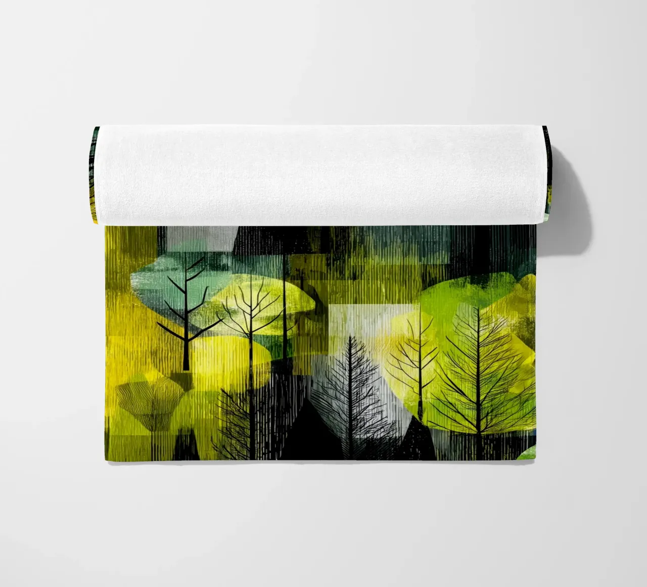 Foresta verde telo mare da Justyna Jaszke JBJart