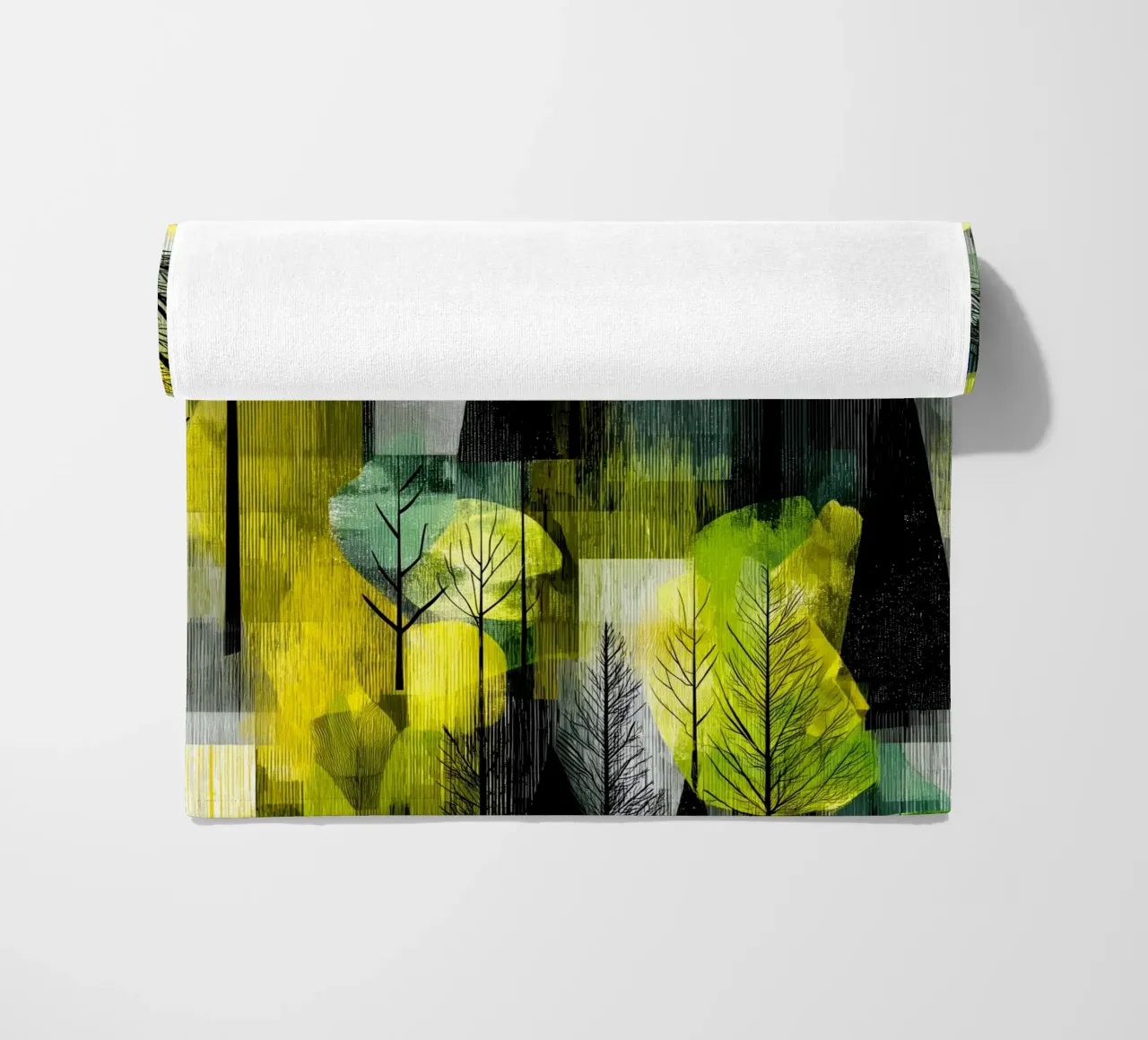 Foresta verde telo mare da Justyna Jaszke JBJart