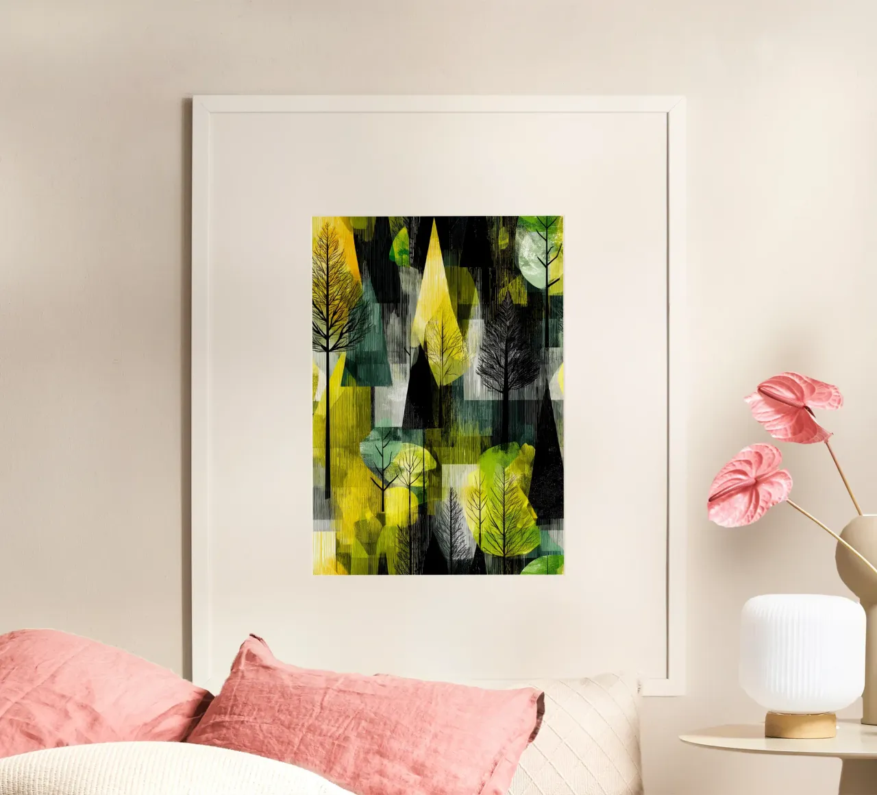 Foresta verde poster da Justyna Jaszke JBJart