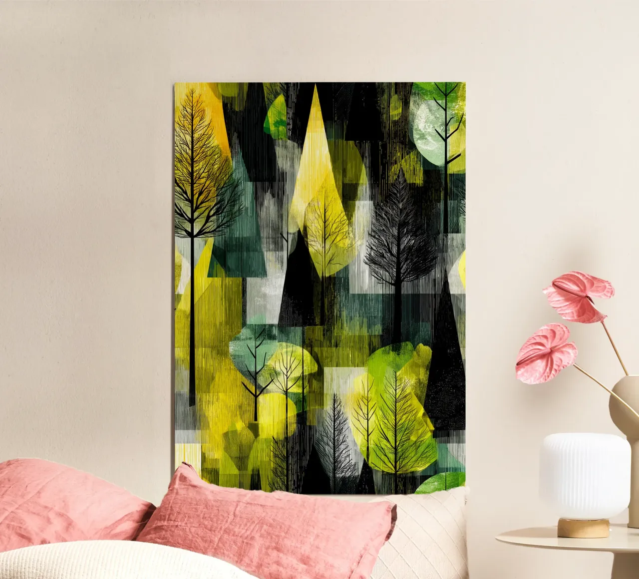 Foresta verde poster da Justyna Jaszke JBJart