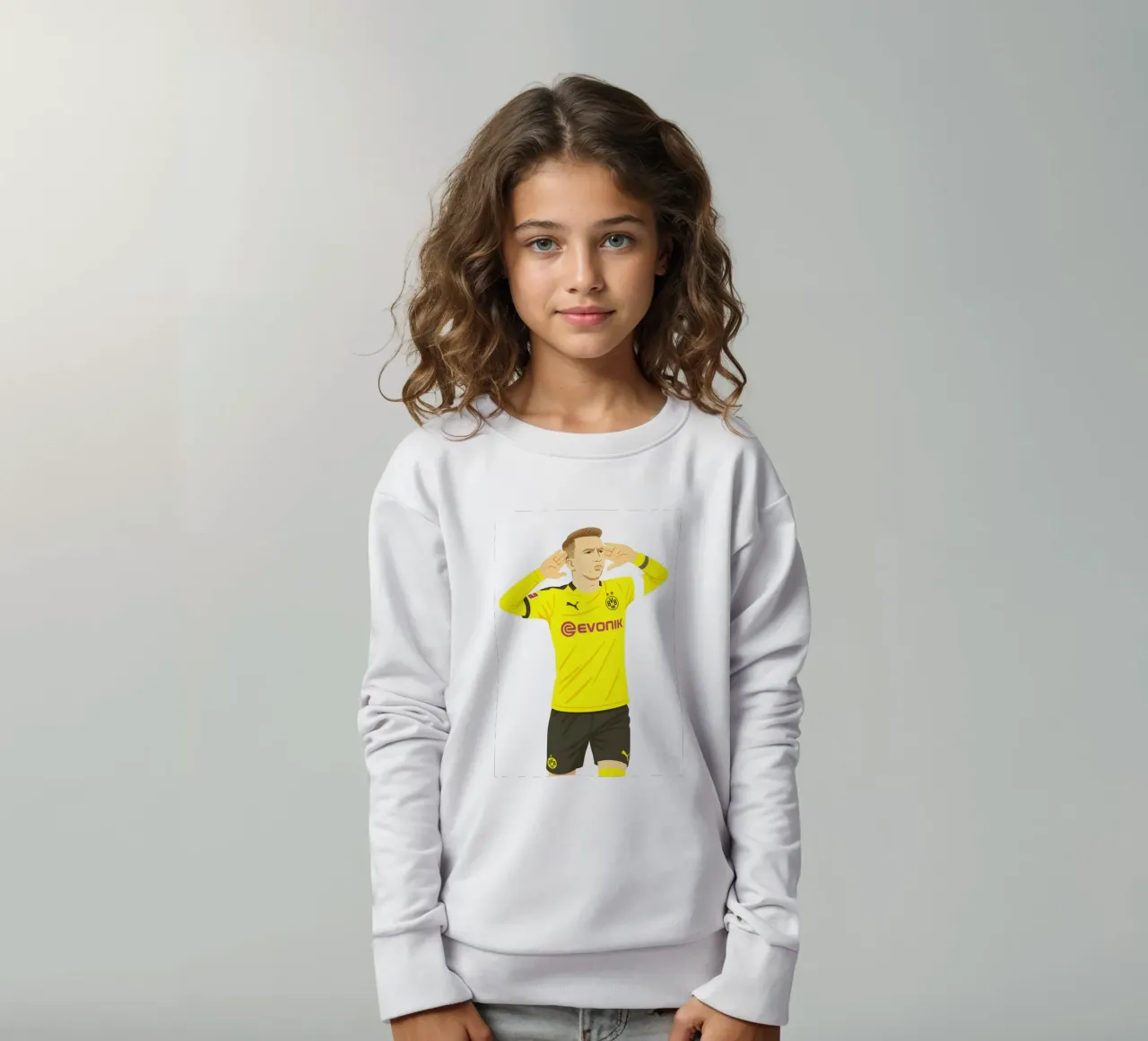 Marco Reus Minimalist felpa bambino da MoviesArt