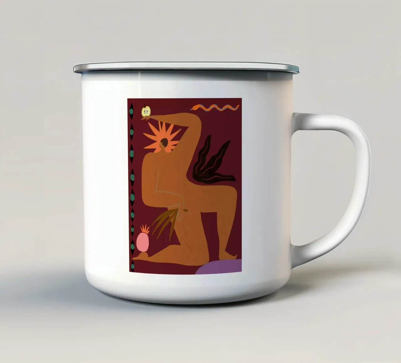 Shining Star tazza in smalto da Arty Guava