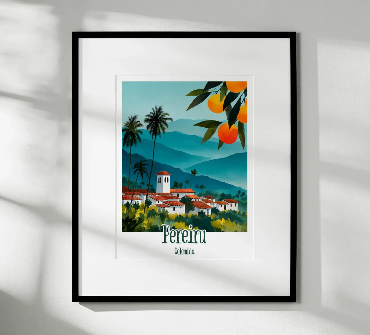 Affiche Pereira,Colombie poster da Frame the World