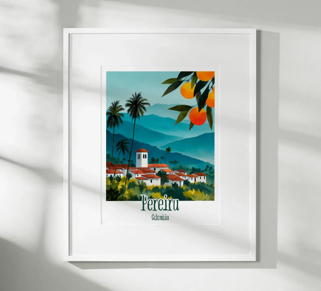Affiche Pereira,Colombie poster da Frame the World